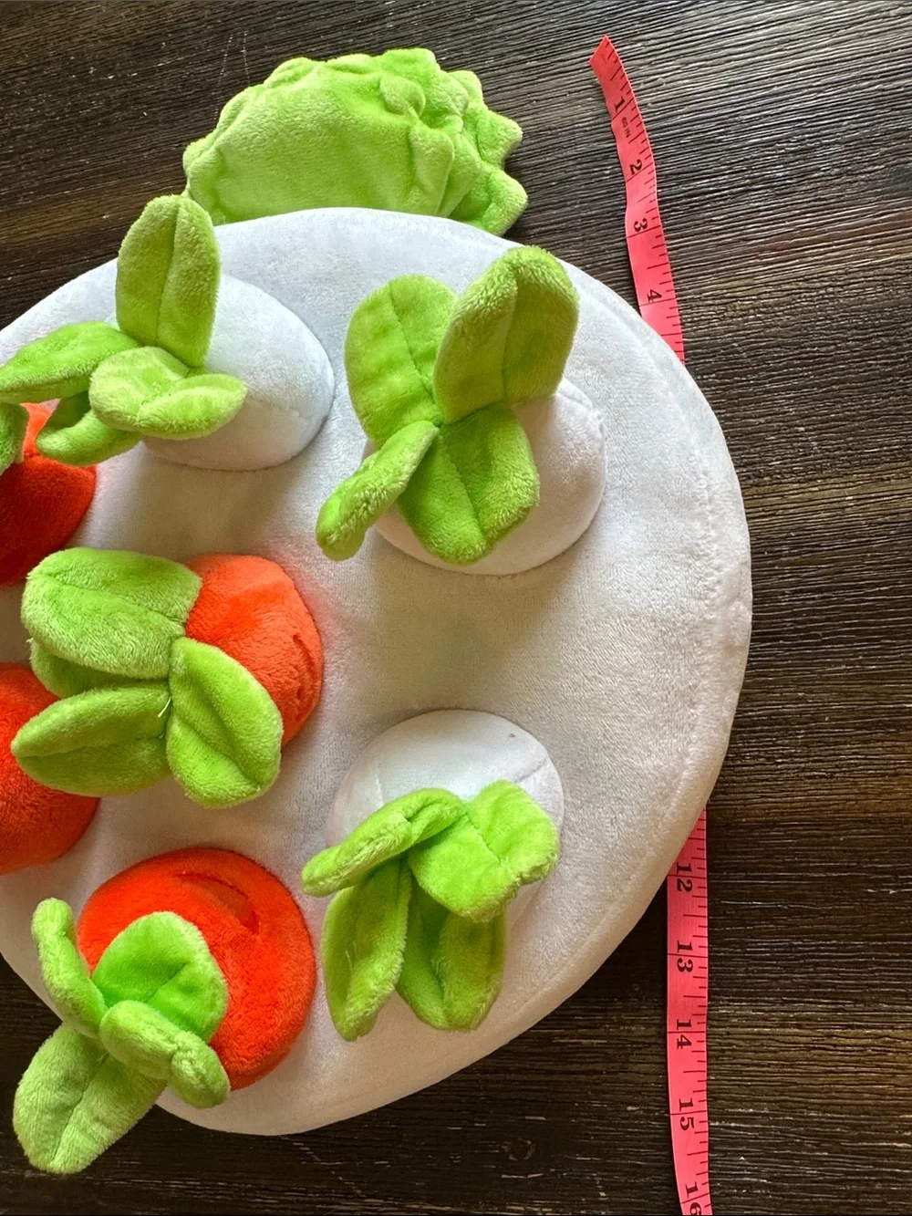 Plush Carrot Sorting Game for Baby